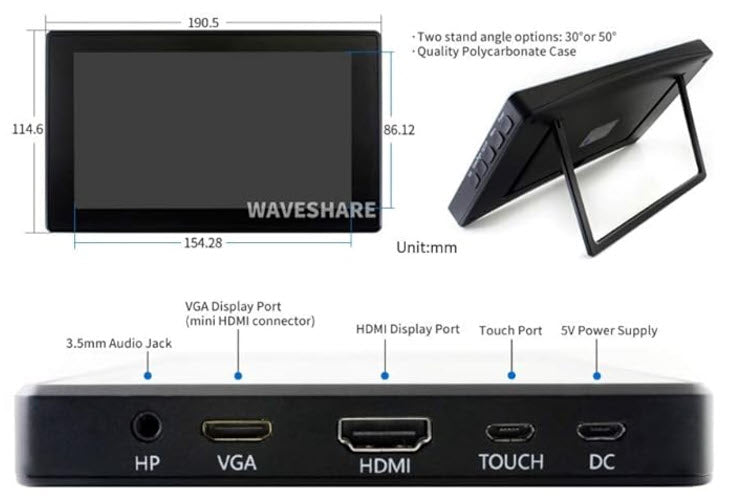 HMI Replacement display Assembly