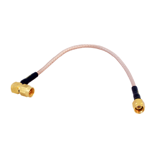 6" SMA-M to SMA-M Right Angle Cable